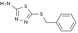 5-((Phenylmethyl)thio)-1,3,4-thiadiazol-2-amine