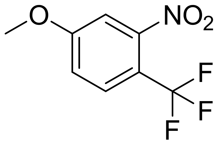 Benzene, 4-methoxy-2-nitro-1-(trifluoromethyl)-