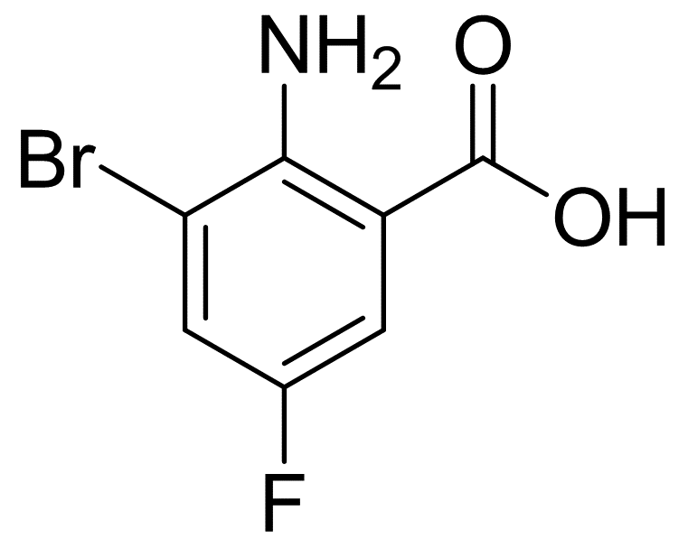 2-AMINO-3-BROMO-5-FLUOROBENZOIC ACID