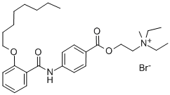 N,N-Diethyl-N-methyl-2-[(4-{[2-(octyloxy)benzoyl]amino}benzoyl)oxy]ethanaminium bromide