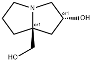 1H-Pyrrolizine-7a(5H)-methanol, tetrahydro-2-hydroxy-, (2R,7aS)-rel-