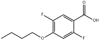 Benzoic acid, 4-butoxy-2,5-difluoro-