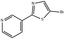 Pyridine, 3-(5-bromo-2-thiazolyl)-