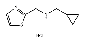 (cyclopropylmethyl)[(1,3-thiazol-2-yl)methyl]amine dihydrochloride