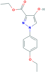 ETHYL 1-(4-ETHOXYPHENYL)-4-HYDROXY-1H-PYRAZOLE-3-CARBOXYLATE