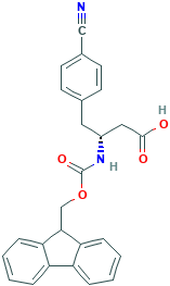 Fmoc-D-β-HoPhe(4-CN)-OH