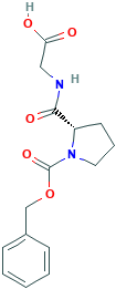 2-[[1-(苯基甲氧羰基)吡咯烷-2-羰基]氨基]乙酸