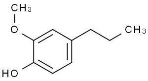4-Propyl-2-methoxyphenol (4-propylguaiacol)