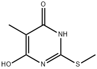 4(3H)-Pyrimidinone, 6-hydroxy-5-methyl-2-(methylthio)-