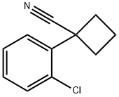 1-(2-chlorophenyl)cyclobutane-1-carbonitrile