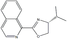 1-[(4R)-4,5-二氢-4-异丙基-2-噁唑基]异喹啉
