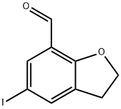 5-iodo-2,3-dihydro-1-benzofuran-7-carbaldehyde