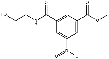 Benzoic acid, 3-[[(2-hydroxyethyl)amino]carbonyl]-5-nitro-, methyl ester