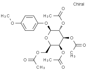 4-甲氧苯基-2,3,4,6-四-O-乙酰基-Β-D-吡喃半乳糖苷