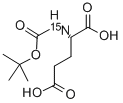 L-Glutamic-15N  acid,  N-t-Boc  derviative,  N-(tert-Butoxycarbonyl)-L-glutamic  acid-15N