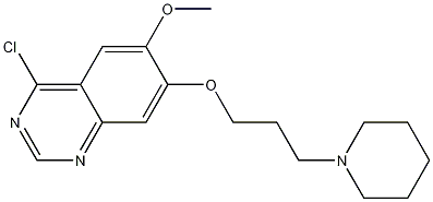 4-氯-6-甲氧基-7-(3-哌啶丙氧基)喹唑啉