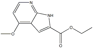 4-甲氧基-1H-吡咯基[2,3-B]吡啶-2-甲酸乙酯