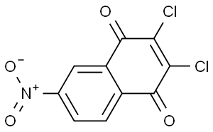 1,4-Naphthalenedione, 2,3-dichloro-6-nitro-