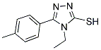 4-乙基-5-(4-甲基苯基)-4H-1,2,4-三唑-3-硫醇