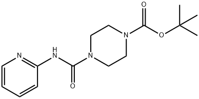 1-Piperazinecarboxylic acid, 4-[(2-pyridinylamino)carbonyl]-, 1,1-dimethylethyl ester