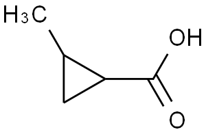 (1S,2S)-2-methylcyclopropanecarboxylate