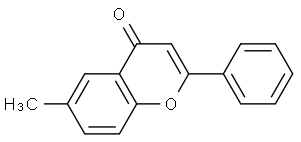 2-Phenyl-6-methyl-4H-1-benzopyran-4-one