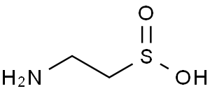 2-氨乙基亚磺酸