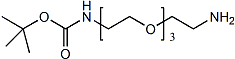 5,8,11-Trioxa-2-azatridecanoic,13-amino,1,1-dimethylethyl ester