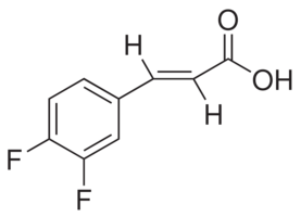 (2E)-3-(2,5-difluorophenyl)prop-2-enoic acid