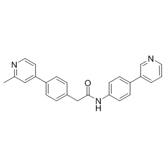 2-[4-(4-(2-甲基吡啶)苯基]-N-(4-(3-吡啶)苯基)-乙酰胺
