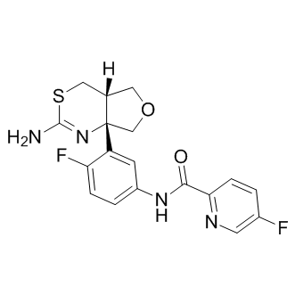 N-(3-((4aS,7aS)-2-aMino-4a,5,7,7a-tetrahydro-4H-furo[3,4-d][1,3]thiazin-7a-yl)-4-fluorophenyl)-5-fluoropicolinaMide