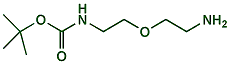 3-Oxapentane-1,5-diamine, N-BOC protected, 2-(2-Aminoethoxy)ethylamine, N-BOC protected