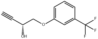 (2R)-1-[3-(Trifluoromethyl)phenoxy]-3-butyn-2-ol