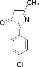 2-(4-氯苯基)-2,4-二氢-5-甲基-3H-吡唑啉-3-酮