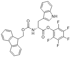(R)-perfluorophenyl 2-(((9H-fluoren-9-yl)methoxy)carbonylamino)-3-(1H-indol-3-yl)propanoate