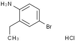 Aniline, 4-broMo-2-ethyl-, hydrochloride (8CI)
