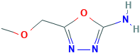 [5-(甲氧基甲基)-1,3,4-恶二唑-2-基]胺