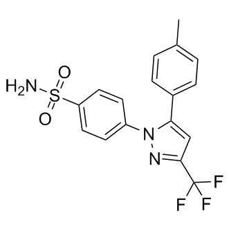 4-[5-(4-Methylphenyl)-3-trifluoromethyl)-1H-pyrazol-yl]benzenesulfonamide           Celecoxib