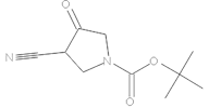 3-CYANO-4-OXO-PYRROLIDINE-1-CARBOXYLIC ACID TERT-BUTYL ESTER