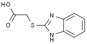 (2-苯并咪唑基硫代)乙酸