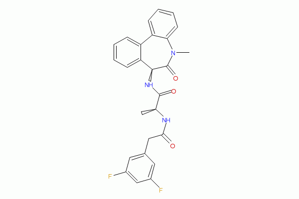 (S)-2-(2-(3,5-Difluorophenyl)acetamido)-N-((S)-5-methyl-6-oxo-6,7-dihydro-5H-dibenzo[b,d]azepin-7