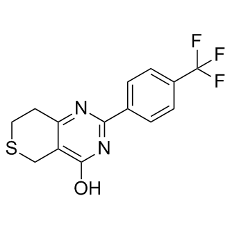 2-[4-(trifluoromethyl)phenyl]-1,5,7,8-tetrahydrothiopyrano[4,3-d]pyrimidin-4-one