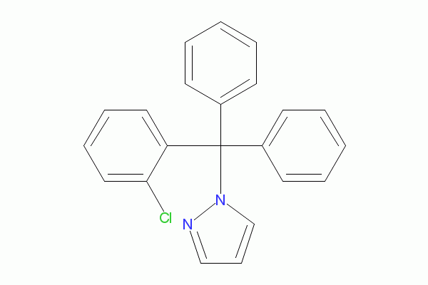 1-[(2-chlorophenyl)-diphenylmethyl]pyrazole