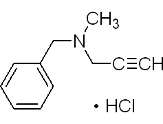 benzylmethylpropynylaminehydrochloride
