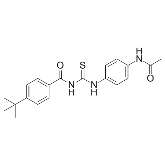 N-[[[4-(Acetylamino)phenyl]amino]thioxomethyl]-4-(1,1-dimethylethyl)benzamide               Tenovin 1