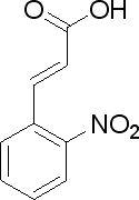 (E)-2-硝基肉桂酸