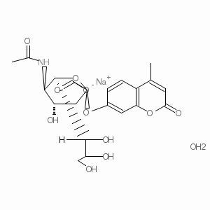 N-乙酰基-2-O-(4-甲基-2-氧代-2H-1-苯并吡喃-7-基)-Α-神经氨酸一钠盐