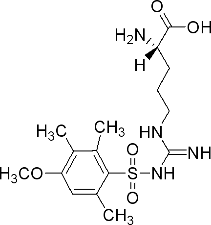 N'-(4-甲氧基-2,3,6-三甲基苯磺酰基)-l-精氨酸