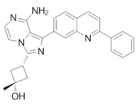 Cyclobutanol, 3-[8-aMino-1-(2-phenyl-7-quinolinyl)iMidazo[1,5-a]pyrazin-3-yl]-1-Methyl-, cis-