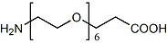 α-aMine-ω-propionic acid hexaethylene glycol